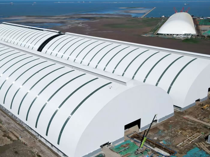 儲煤棚網(wǎng)架案例